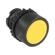 Photo of WEG CSW Pushbutton Body, Flush, Yellow, for 22mm hole (no flange)