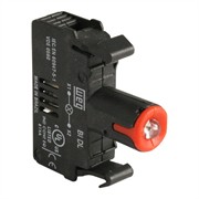 Photo of WEG SPARE BIDL1-D66 - LED Contact Block, 220-240VAC, Red