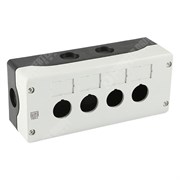 Photo of WEG PBW Control Station, 4 x 22mm cut outs, IP66, Grey