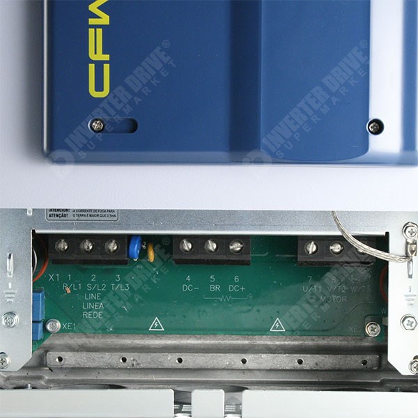 Photo of WEG CFW11 IP20 37kW/45kW 400V 3ph AC Inverter Drive, HMI, DBr, C3 EMC 