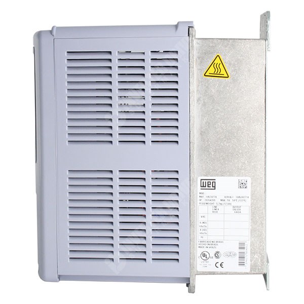 Photo of WEG CFW11 IP21 2.2kW 400V 3ph AC Inverter Drive, HMI, DBr, C2 EMC