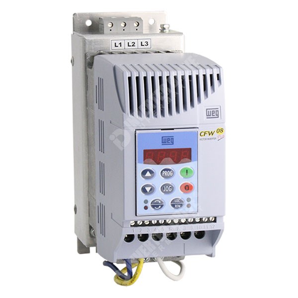 Photo of WEG CFW-08 A1 Plus - 0.37kW 400V IP20 AC Inverter Drive