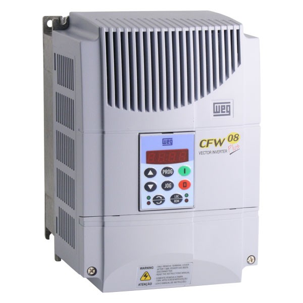 Photo of WEG CFW-08 - 2.2kW 1ph/3ph to 3ph 230V IP20 AC Inverter Drive