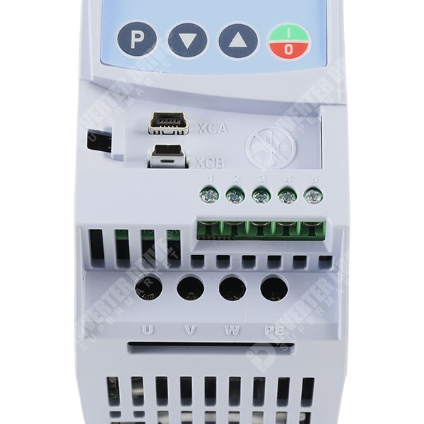 Photo of WEG CFW100 IP20 0.18kW 230V 1ph to 3ph AC Inverter Drive, C3 EMC