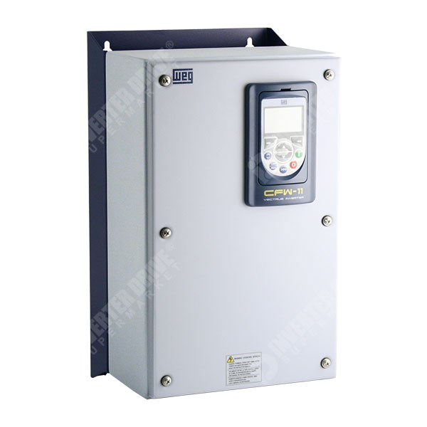 Photo of WEG CFW11 IP54 4kW/5.5kW 400V 3ph AC Inverter Drive, HMI, DBr, C3 EMC