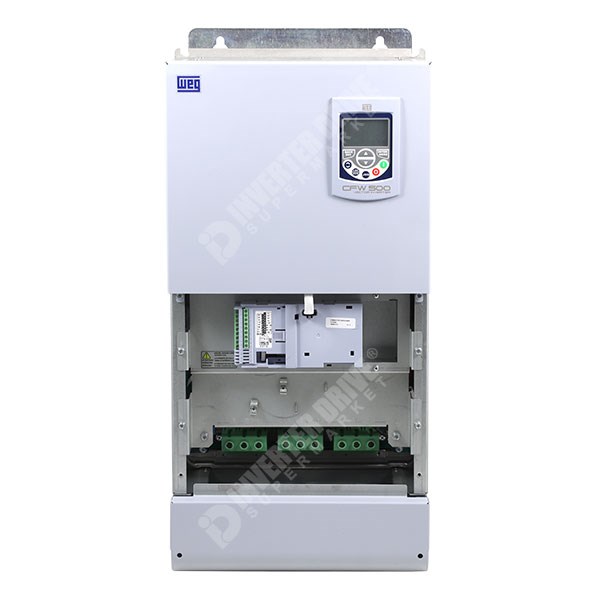 Photo of WEG CFW500 G2 IP20 37/45kW 400V 3ph AC Inverter Drive, DBr, C3 EMC, No I/O