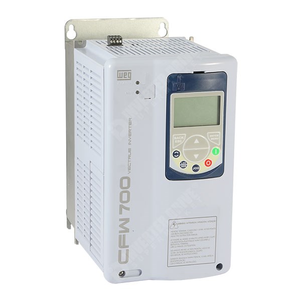 Photo of WEG CFW700 IP20 2.2kW 400V 3ph AC Inverter Drive, HMI, DBr, STO, C3 EMC