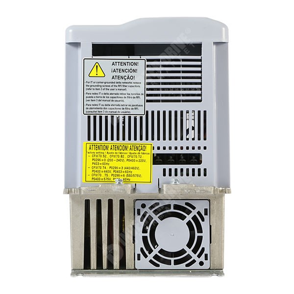 Photo of WEG CFW700 IP20 4kW 400V 3ph AC Inverter Drive, HMI, DBr, STO, C3 EMC