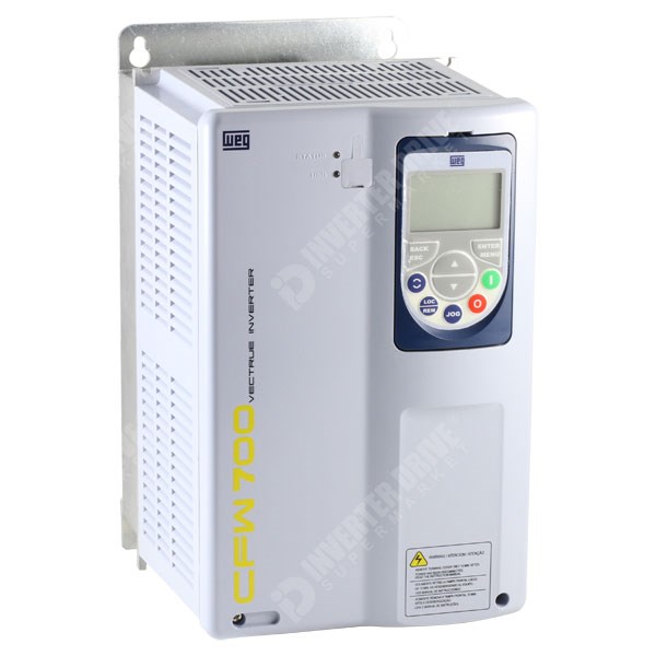 Photo of WEG CFW700 9.2kW/11kW 400V 3ph AC Inverter Drive, HMI, DBr, C3 EMC