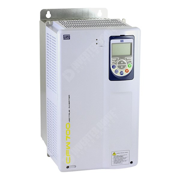 Photo of WEG CFW700 IP20 15kW/18.5kW 400V 3ph AC Inverter Drive, HMI, DBr, STO, C3 EMC