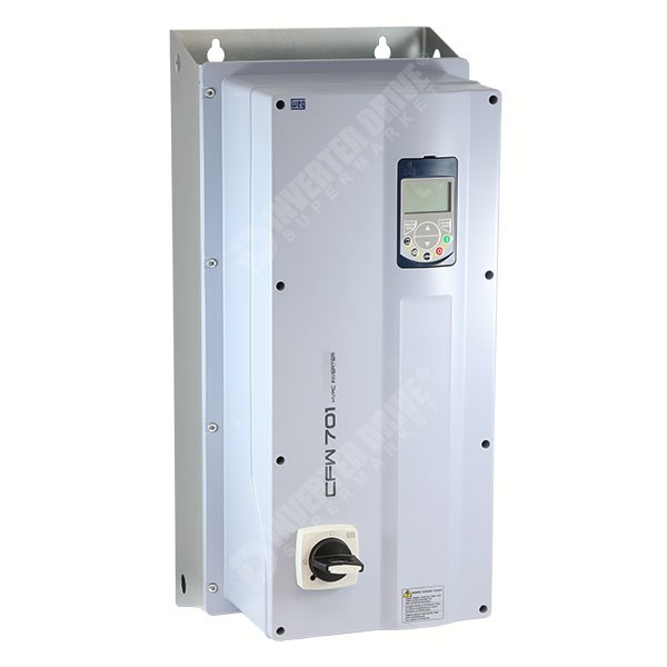 Photo of WEG CFW701 IP55 22kW/30kW 400V 3ph AC Inverter Drive, SW, DBr, C3 EMC