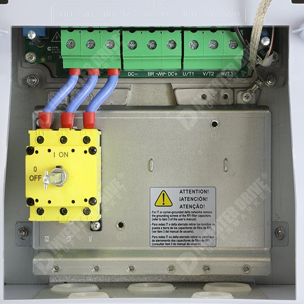 Photo of WEG CFW701 IP55 18.5kW/22kW 400V 3ph AC Inverter Drive, SW, DBr, C3 EMC