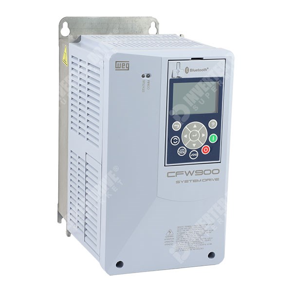 Photo of WEG CFW900 IP20 3kW/4kW 400V 3ph AC Inverter, DBr, STO, C3 EMC with Ethernet