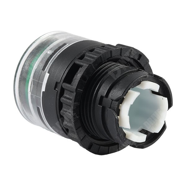 Photo of WEG CSW Pushbutton Body, Illuminated, Flush, Green, for 22mm hole (no flange)