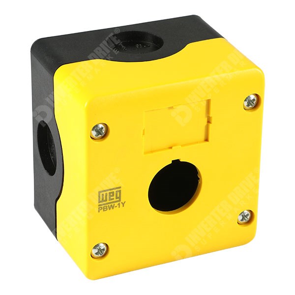 Photo of WEG PBW Control Station, 1 x 22mm cut out, IP66, Yellow