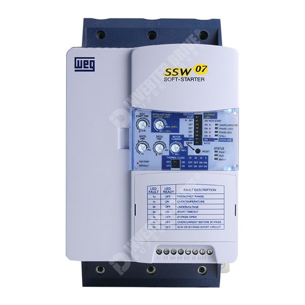 Photo of WEG SSW07 Soft Starter for Three Phase Motor, 22kW