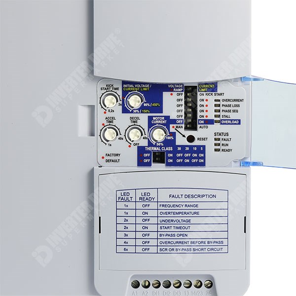 Photo of WEG SSW07 Soft Starter for Three Phase Motor, 55kW